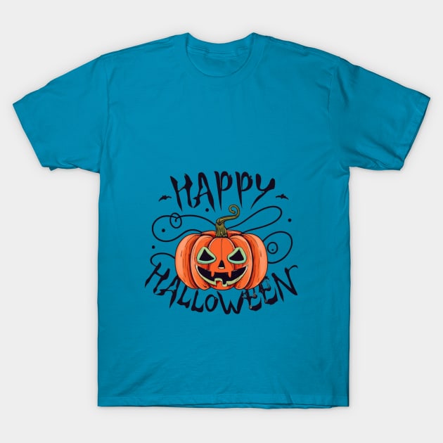 Vintage Halloween Pumpkin 2023. Halloween 2023 T-Shirt by BukovskyART